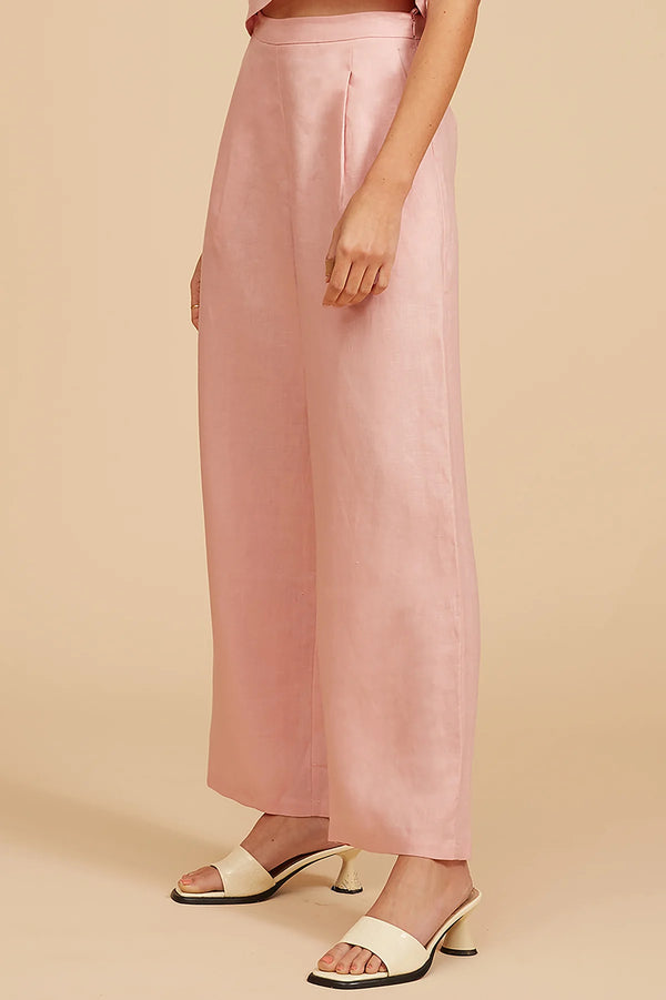 LP Pink Linen Pant