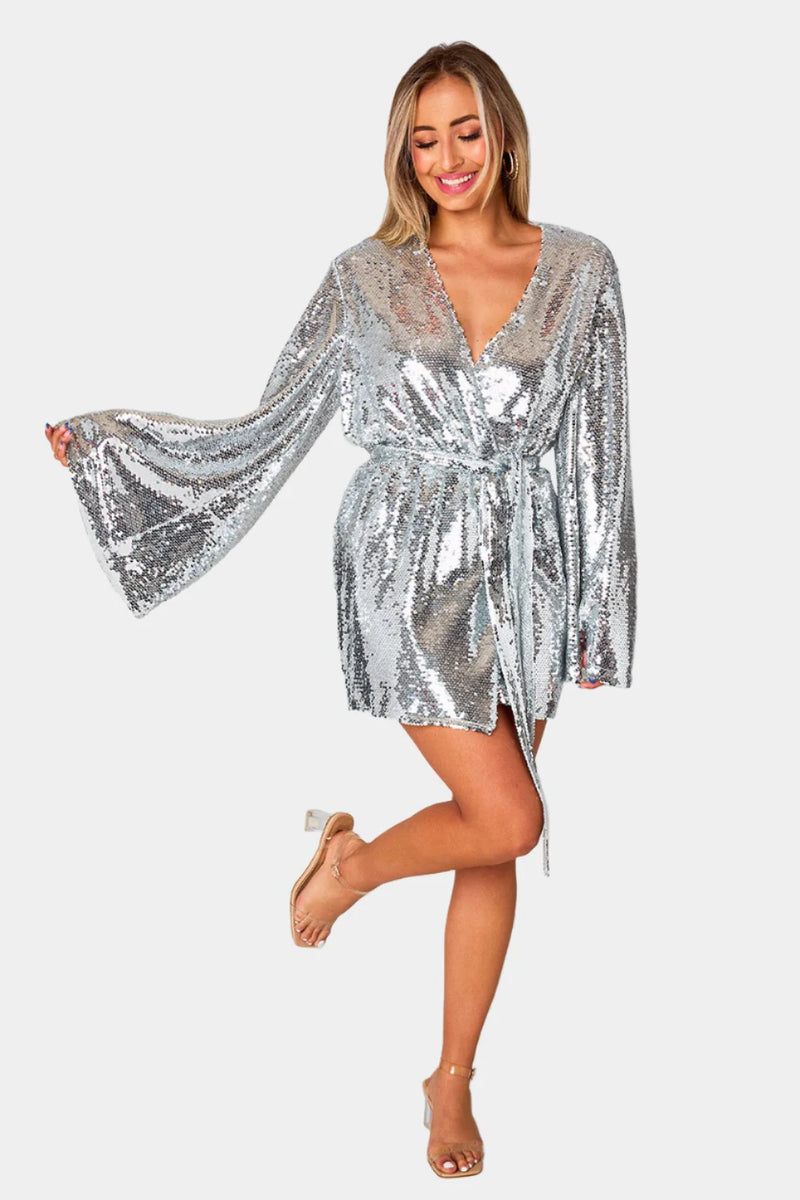 BL LYNLEE DRESS - SILVER