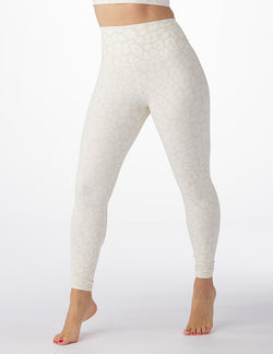 Sultry Legging Rib - Oatmilk Leopard