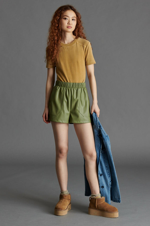 STEVE MADDEN FAUX THE RECORD SHORT