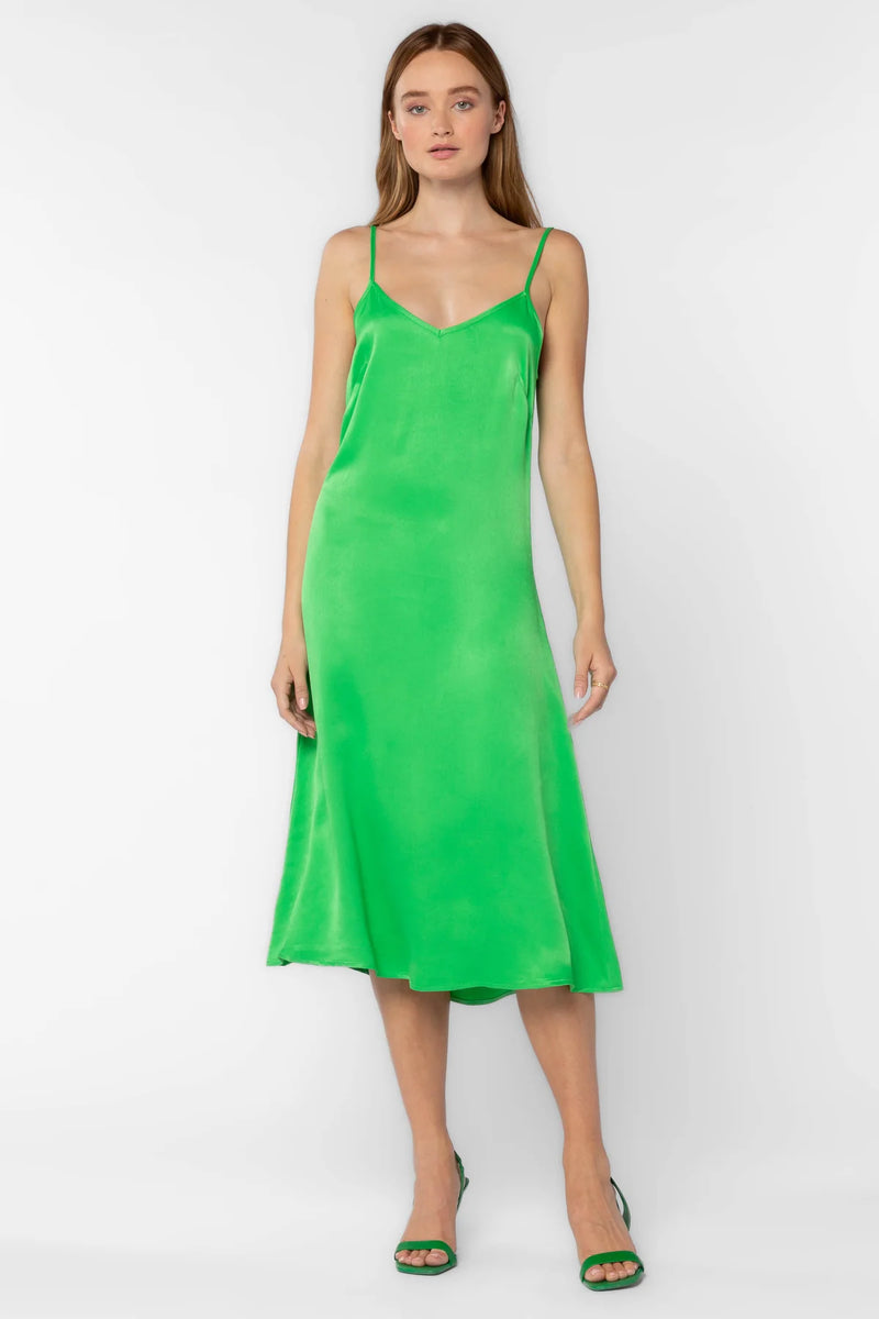 VH Apple Green Slip Dress