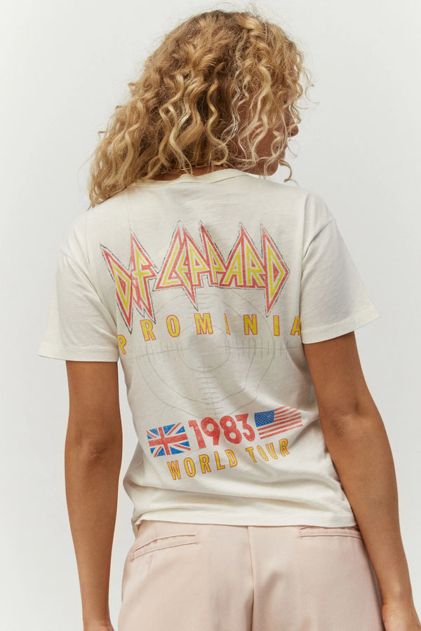 Def Leppard Tiger Fitted Tee