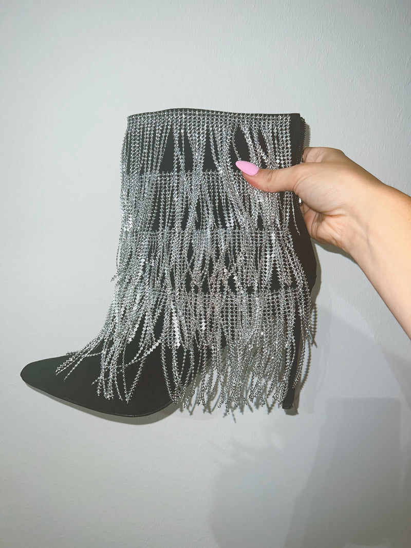 western glam booties