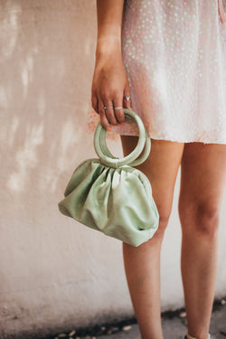 Sage Evening Bag