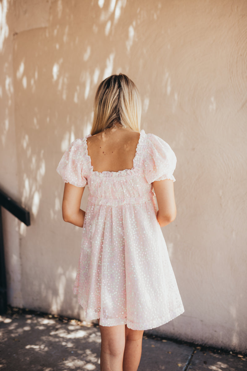 Rainbow Sequin Dress