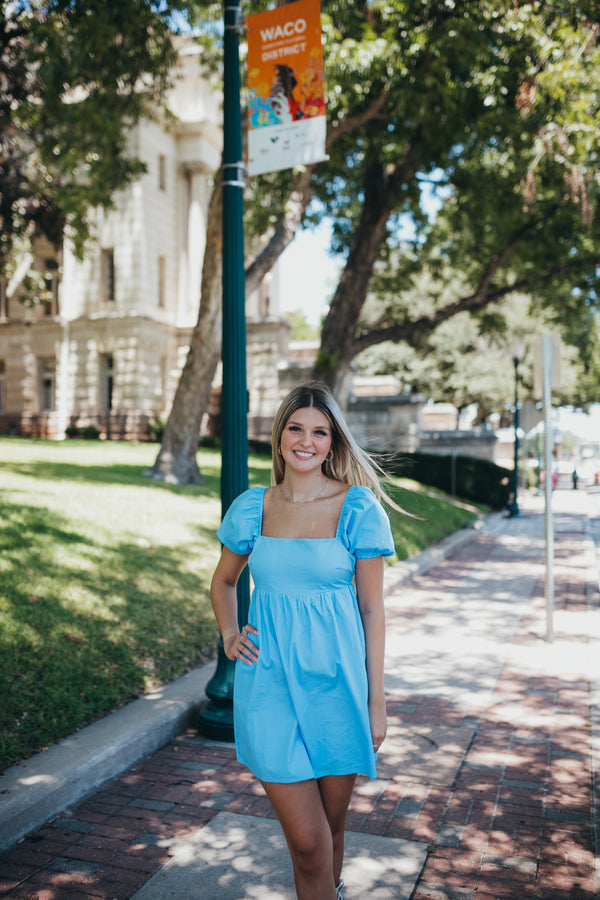 Tangled Up In Blue Dress