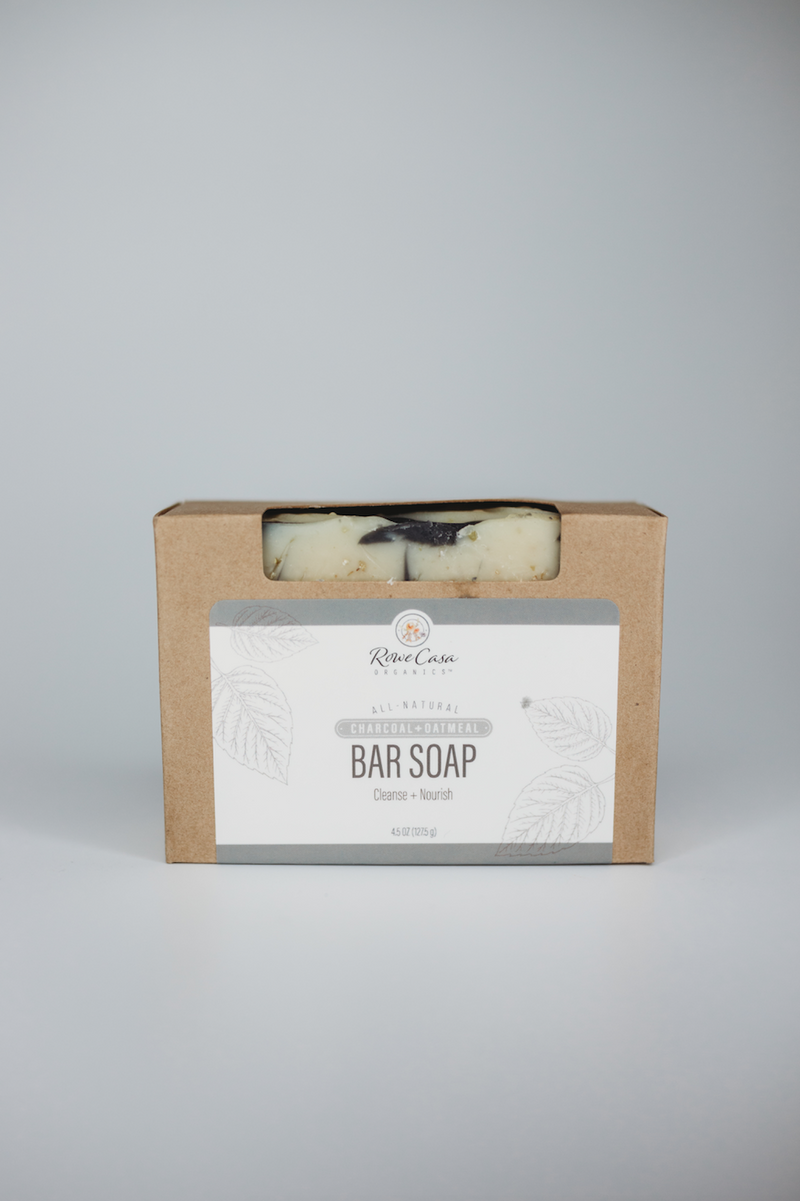 Charcoal + Oatmeal Bar Soap
